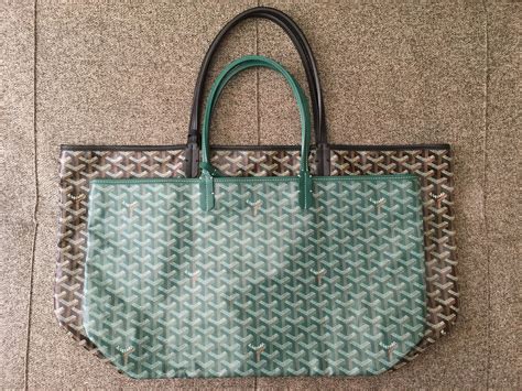 goyard large and medium|goyard pm bag size.